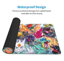 Collage Shiny - Board Card Game Pokemon Playmat Game Mousepad Play Mat of TCG - Image 3