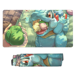 Totodile - Board Card Game Pokemon Playmat Game Mousepad Play Mat of TCG 2064 - Image 1