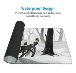 Umbreon - Board Card Game Pokemon Playmat Game Mousepad Play Mat of TCG - Image 3
