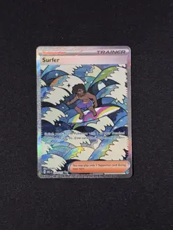 Pokemon TCG Surfer 293/217 Special Illustration Rare Ascended Heroes Pack Fresh - Image 1