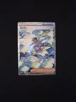 Pokemon TCG Surfer 293/217 Special Illustration Rare Ascended Heroes Pack Fresh - Image 2