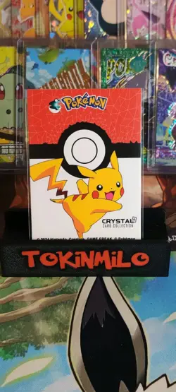 Pokemon Flareon Cracked Ice 2024 Crystal Card Collection Peru US Seller - Image 3