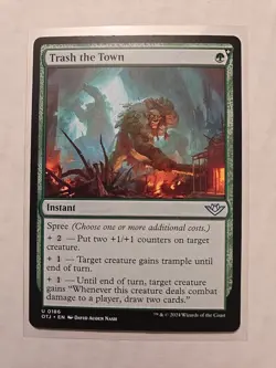 Trash the Town - Outlaws of Thunder Junction - LP - Uncommon - Instant - Image 1