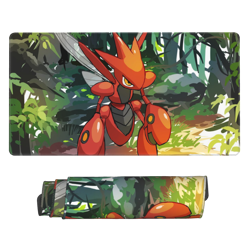 Scizor - Board Game Pokemon Playmat Games Mousepad Play Mat of TCG 3215 - Image 1