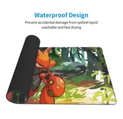 Scizor - Board Game Pokemon Playmat Games Mousepad Play Mat of TCG 3215 - Image 3