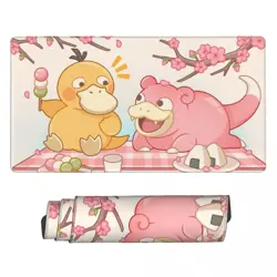 Psyduck Slowpoke Board Game Pokemon Playmat Games HD Mousepad Play Mat of TCG - Image 1