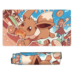 Eevee - Board Game Pokemon Playmat Games Mousepad Play Mat of TCG 3118 - Image 1