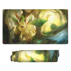 Leafeon - Board Game Pokemon Playmat Games Mousepad Play Mat of TCG 3081 - Image 1