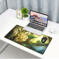 Leafeon - Board Game Pokemon Playmat Games Mousepad Play Mat of TCG 3081 - Image 4