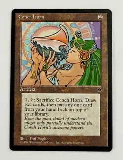 Conch Horn - {MTG} - Magic: The Gathering - [VG] - Image 1