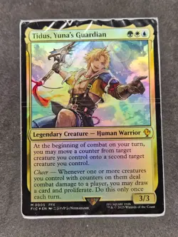 Tidus, Yuna's Guardian Commander: Final Fantasy Magic MtG Deck Only (SEALED) - Image 1