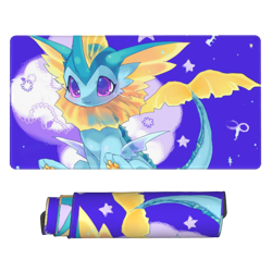 Vaporeon - Board Game Pokemon Playmat Games Mousepad Play Mat of TCG 3046 - Image 1