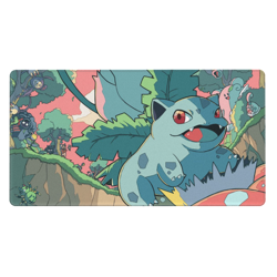 Bulbasaur - Board Game Pokemon Playmat Games Mousepad Play Mat of TCG 3014 - Image 2