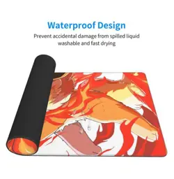Flareon - Board Game Pokemon Playmat Games Mousepad Play Mat of TCG 2900 - Image 3