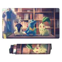 Cyndaquil - Board Game Pokemon Playmat Games Mousepad Play Mat of TCG 2892 - Image 1
