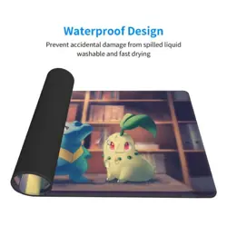 Cyndaquil - Board Game Pokemon Playmat Games Mousepad Play Mat of TCG 2892 - Image 2