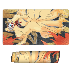 Ninetales - Board Game Pokemon Playmat Games Mousepad Play Mat of TCG 2823 - Image 1