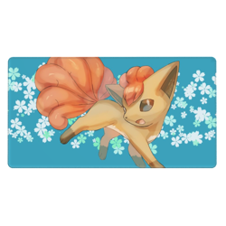 Vulpix - Board Game Pokemon Playmat Games Mousepad Play Mat of TCG 2837 - Image 2