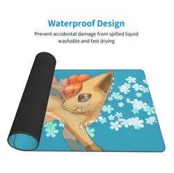 Vulpix - Board Game Pokemon Playmat Games Mousepad Play Mat of TCG 2837 - Image 3