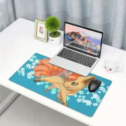 Vulpix - Board Game Pokemon Playmat Games Mousepad Play Mat of TCG 2837 - Image 4