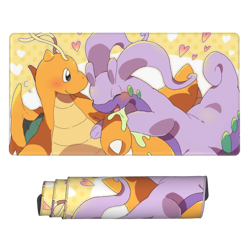 Dragonite - Board Game Pokemon Playmat Games Mousepad Play Mat of TCG 2812 - Image 1