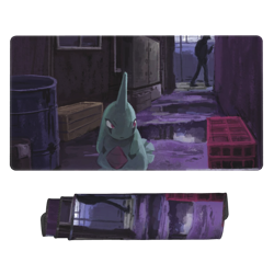Larvitar - Board Game Pokemon Playmat Games Mousepad Play Mat of TCG 2817 - Image 1
