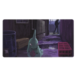 Larvitar - Board Game Pokemon Playmat Games Mousepad Play Mat of TCG 2817 - Image 2