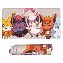 Alolan Vulpix - Board Game Pokemon Playmat Games Mousepad Play Mat of TCG 2807 - Image 1