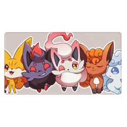 Alolan Vulpix - Board Game Pokemon Playmat Games Mousepad Play Mat of TCG 2807 - Image 2