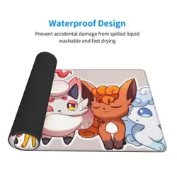 Alolan Vulpix - Board Game Pokemon Playmat Games Mousepad Play Mat of TCG 2807 - Image 3