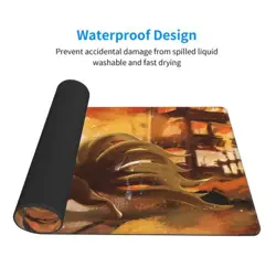 Ninetales - Board Game Pokemon Playmat Games Mousepad Play Mat of TCG 2824 - Image 3