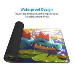 Feraligatr - Board Game Pokemon Playmat Games Mousepad Play Mat of TCG 2719 - Image 3