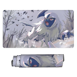 Absol - Board Game Pokemon Playmat Games Mousepad Play Mat of TCG 2707 - Image 1