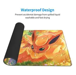 Flareon - Board Game Pokemon Playmat Games Mousepad Play Mat of TCG 2672 - Image 3