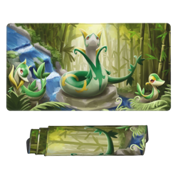 Snivy - Board Game Pokemon Playmat Games Mousepad Play Mat of TCG 2628 - Image 1