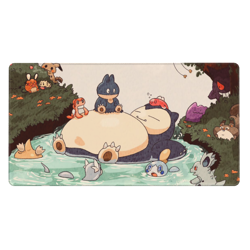 Snorlax - Board Game Pokemon Playmat Games Mousepad Play Mat of TCG 2546 - Image 2