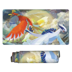 Lugia Ho-oh Board Game Pokemon Playmat Games Mousepad Play Mat of TCG 2541 - Image 1