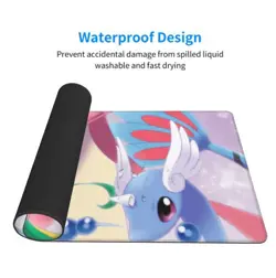 Milotic - Board Game Pokemon Playmat Games Mousepad Play Mat of TCG 2465 - Image 3