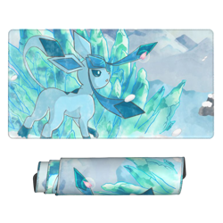 Glaceon - Board Game Pokemon Playmat Games Mousepad Play Mat of TCG 2458 - Image 1