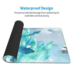 Glaceon - Board Game Pokemon Playmat Games Mousepad Play Mat of TCG 2458 - Image 3