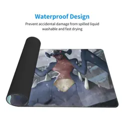 Lucario - Board Game Pokemon Playmat Games Mousepad Play Mat of TCG 2452 - Image 3