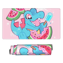 Totodile - Board Game Pokemon Playmat Games Mousepad Play Mat of TCG 2405 - Image 1