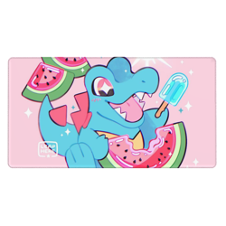 Totodile - Board Game Pokemon Playmat Games Mousepad Play Mat of TCG 2405 - Image 2