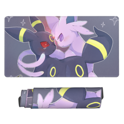 Umbreon Espeon Board Game Pokemon Playmat Games Mousepad Play Mat of TCG 2407 - Image 1