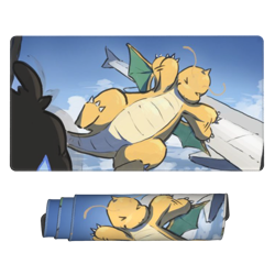 Dragonite - Board Game Pokemon Playmat Games Mousepad Play Mat of TCG 2381 - Image 1