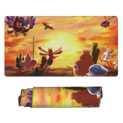 Scorbunny - Board Game Pokemon Playmat Games Mousepad Play Mat of TCG 2312 - Image 1