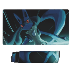 Lucario - Board Game Pokemon Playmat Games Mousepad Play Mat of TCG 2301 - Image 1