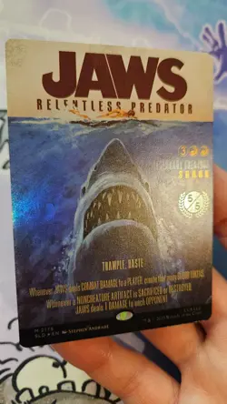 MTG Foil Jaws, Relentless Predator Secret Lair NM - Image 3