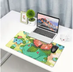 Bulbasaur - Board Game Pokemon Playmat Games Mousepad Play Mat of TCG 2207 - Image 4