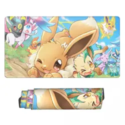 Eevee - Board Game Pokemon Playmat Games Mousepad Play Mat of TCG 114624 - Image 1